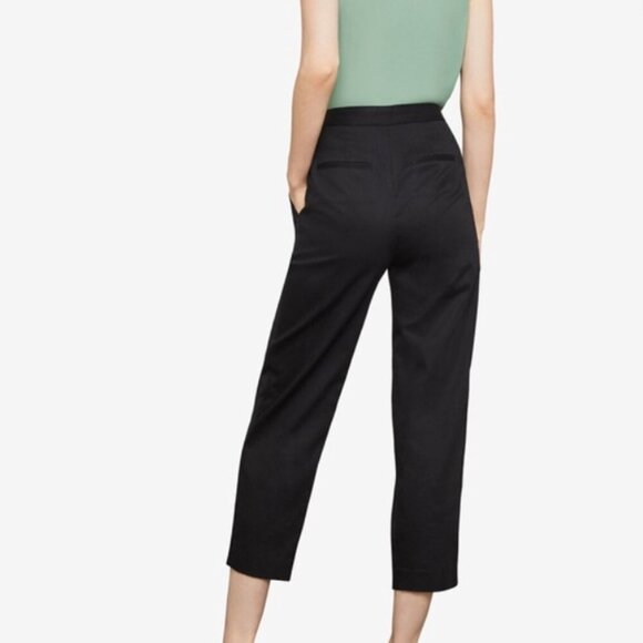 NWT BCBG MaxAzria Women's Pleated Ankle Pant, Black. XS. - Picture 2 of 11